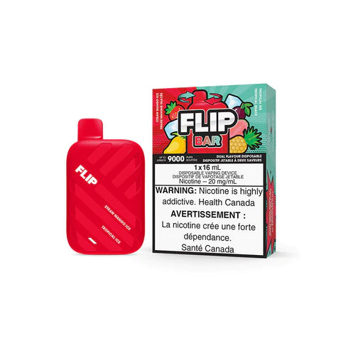 Flip Bar Disposable - Straw Mango Ice & Tropical Ice