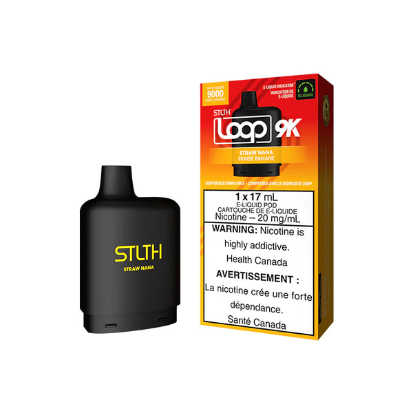 STLTH Loop 2 9k Pod Pack - Straw Nana