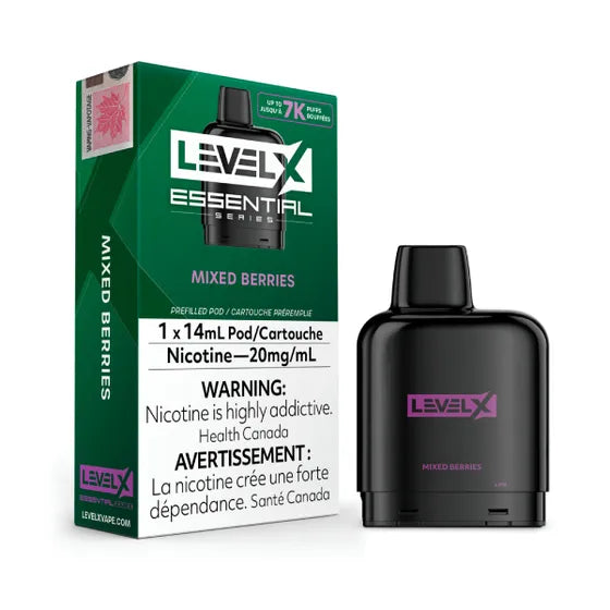 Level X Pod Essential Series 14mL - Mixed Berries