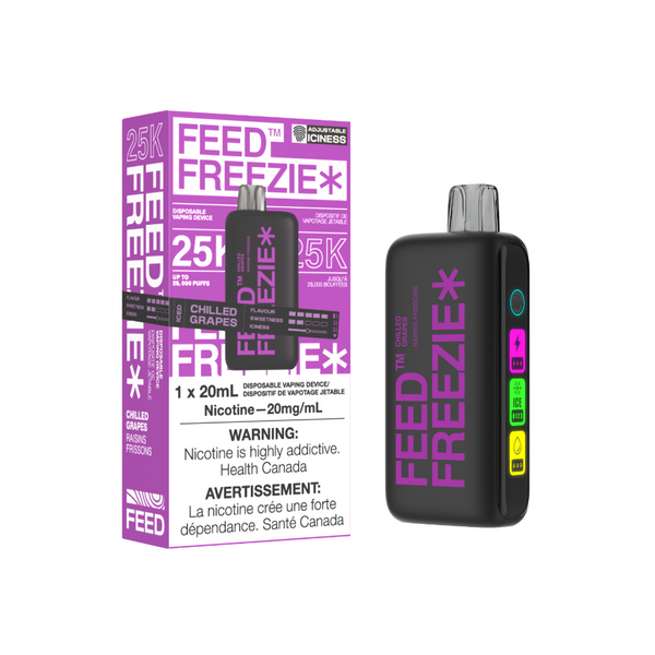 Feed Freezie 25K Disposable - Chilled Grapes