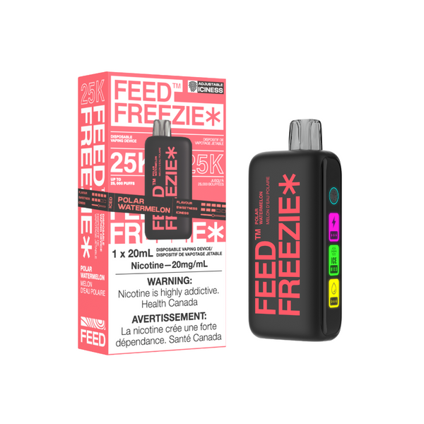 Feed Freezie 25K Disposable - Straw-Watermelon