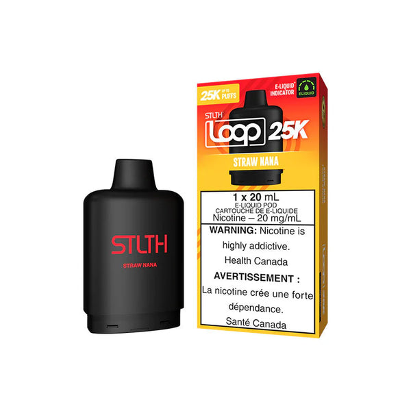STLTH loop 2 25K Pod - Straw Nana