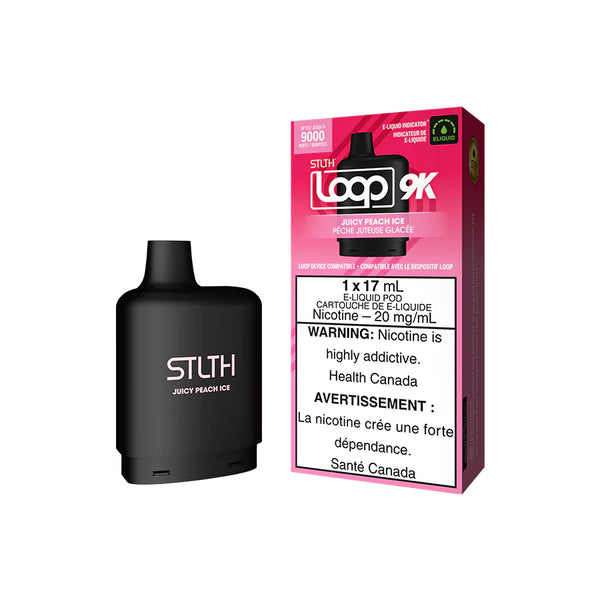 STLTH Loop 2 9k Pod Pack - Juicy Peach Ice