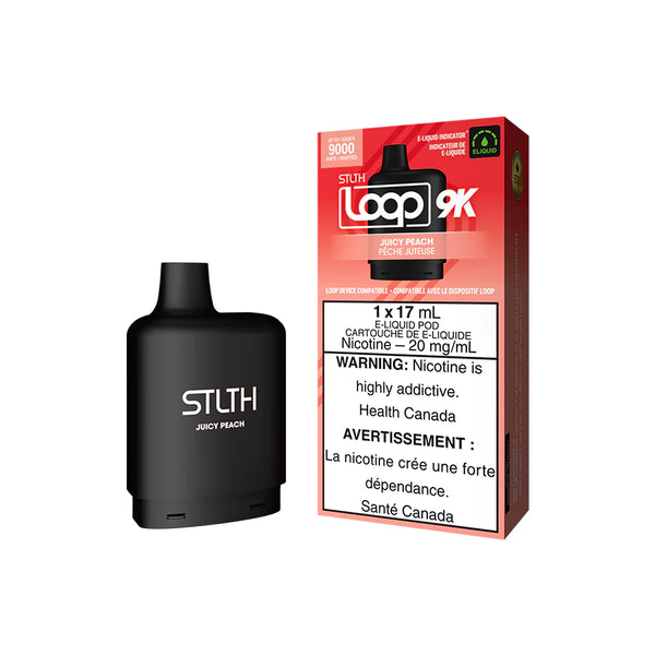 STLTH Loop 2 9k Pod Pack - Juicy Peach