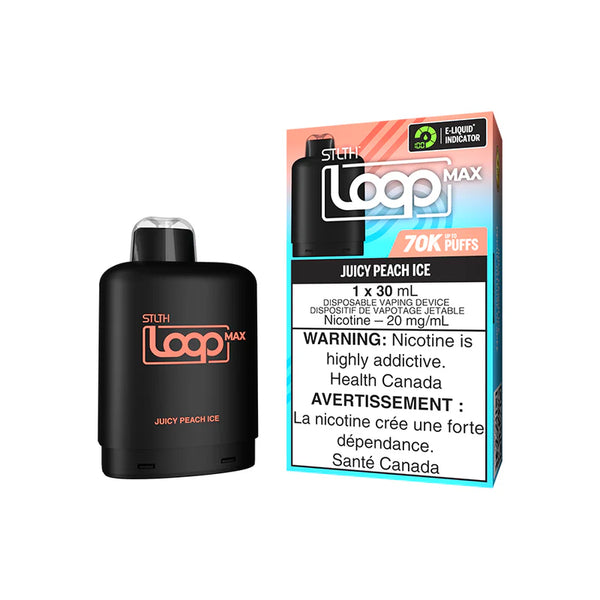 STLTH Loop MAX Pod - Juicy Peach Ice