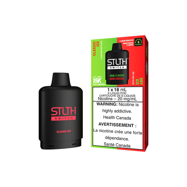 STLTH Switch 15k Pod - Classic Ice and Dry Ice