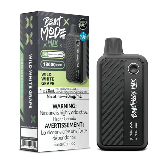 Flavour Beast Beast Mode Max - Wild White Grape