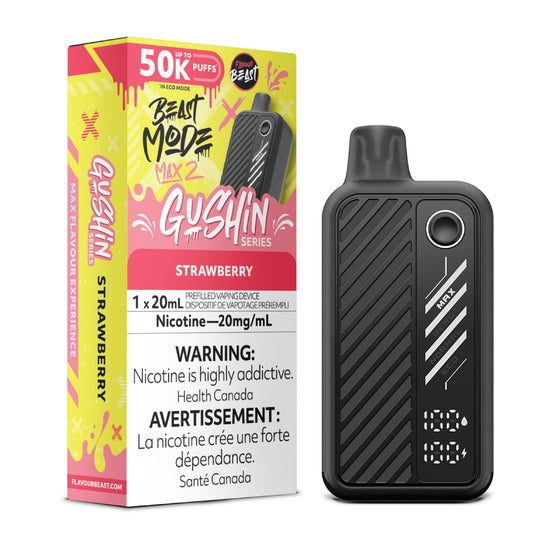 Flavour Beast Beast Mode Max 2 - Gushin' Strawberry
