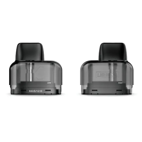 Level X - Refillable Dual Coil Pod 0.6/1.2ohm