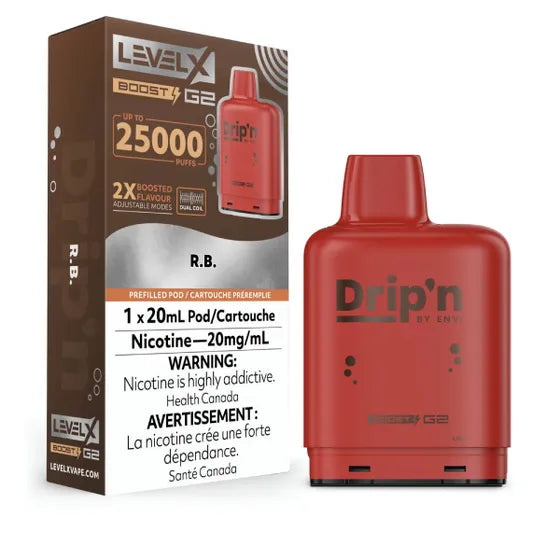 Level X Drip'n Boost G2 Pod - R.B.