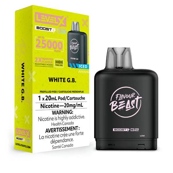 Level X Boost G2 - White G.B